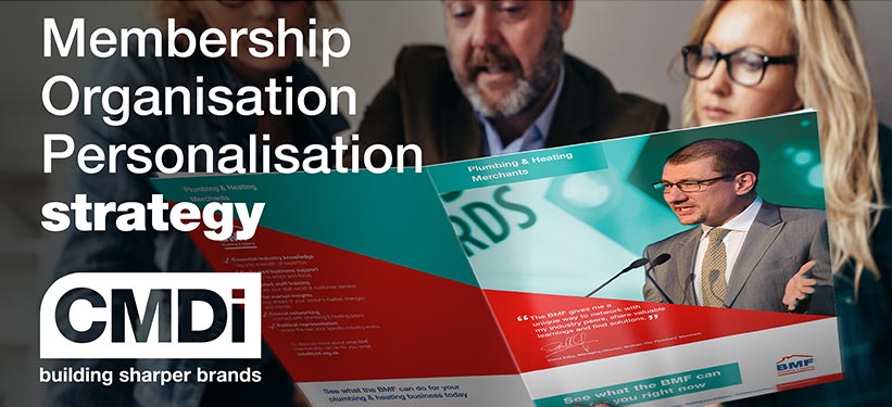 Membership organisation personalisation strategy