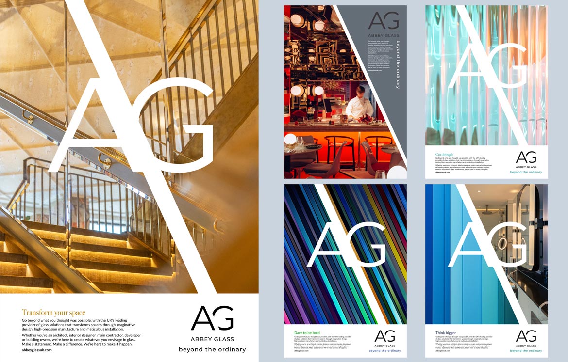 Abbey Glass rebranding