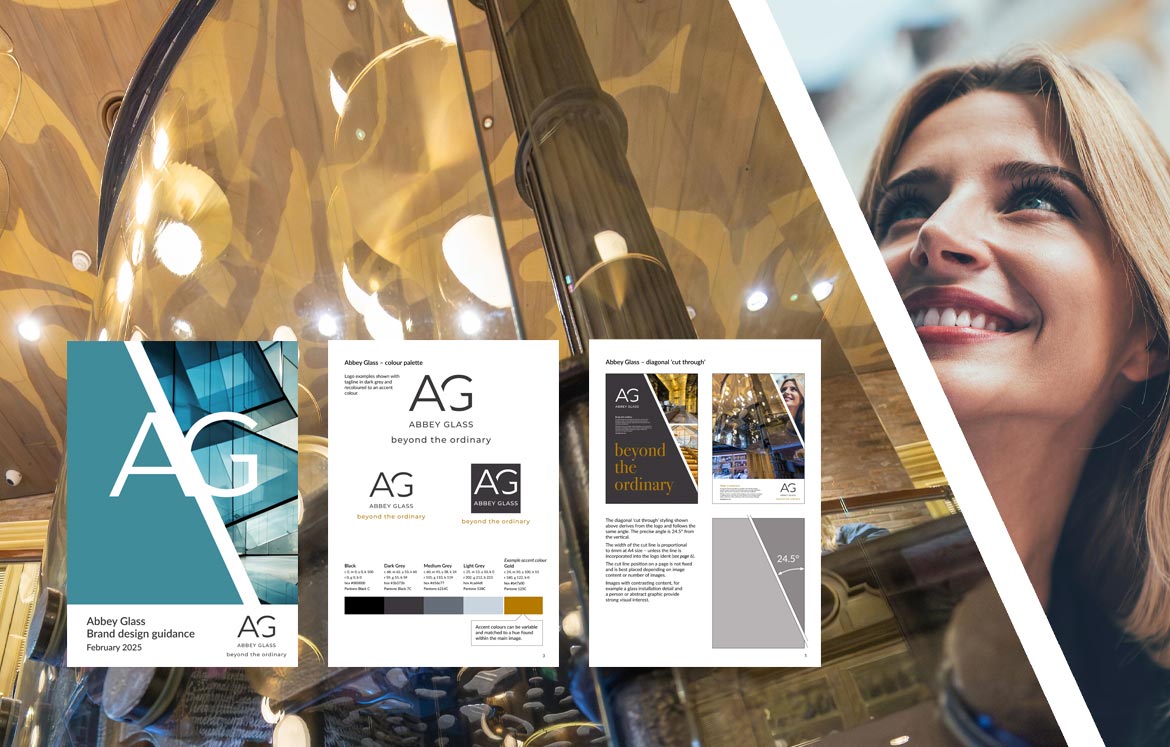 Abbey Glass rebranding